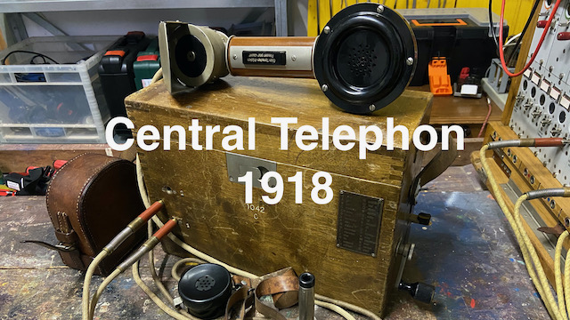 Episode 20 - Swiss Army Central Telephon, 1918
