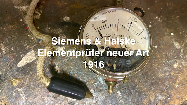 Episode 15 - Elementprüfer neuer Art, 1916