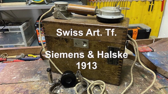 Episode 42 - Swiss Army Artillerie Telephon, 1913