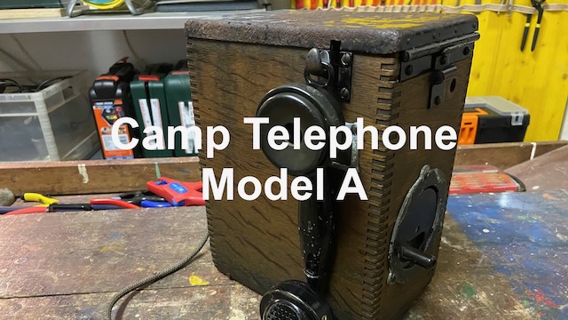 Episode 43 - U.S Camp Telephone Model A (EE-4), 1917