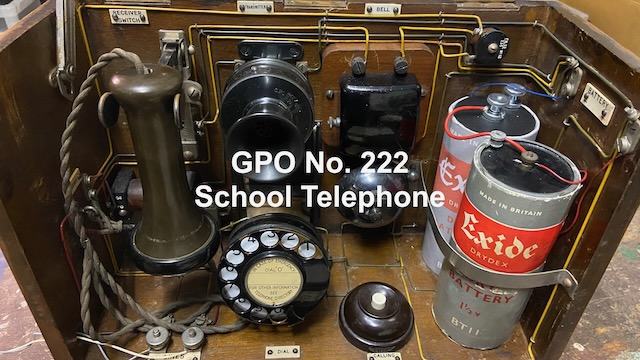 Episode 45 - GPO School Telephone, No. 222, 1933