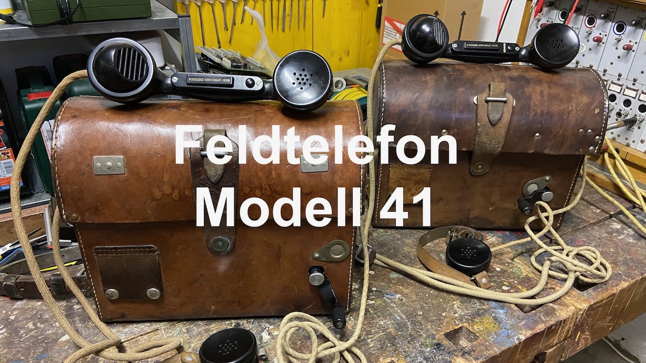 Episode 46 - Swiss Army Feldtelefon Modell 1941