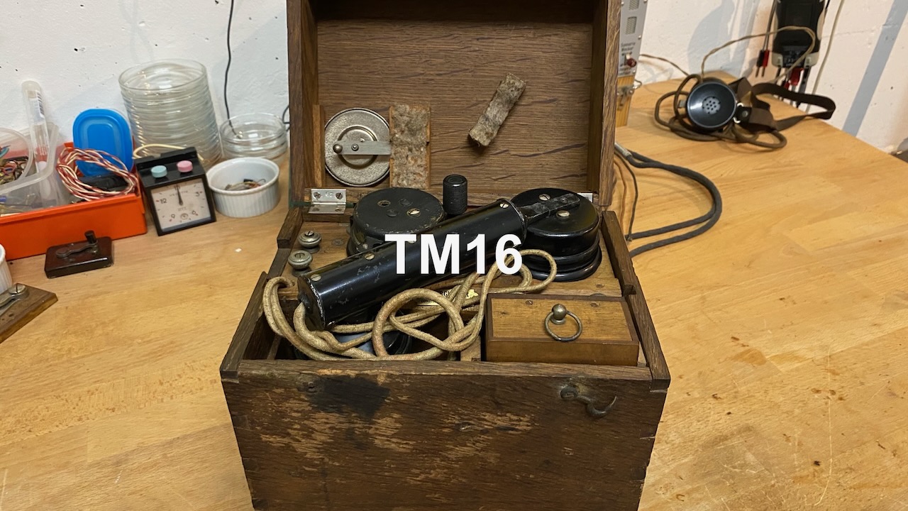 EEpisode 73 - Téléphone Militaire Modèle 1916 (TM16), 1916